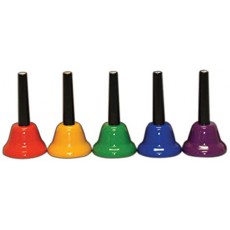 Boomwhackers 5 Note Chromatic Chroma-Notes Hand Bells BWHBC5